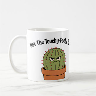 Not The Touchy-Feely Type Cactus | Funny Introvert Kaffeetasse