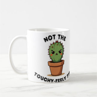 Not The Touchy-Feely Type Cactus | Funny Introvert Kaffeetasse