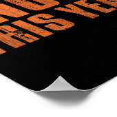 Not This Year Funny New Year Resolution  Poster (Ecke)