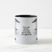 Not Tired, Add Name Message, Expressive Face Tasse (Zentrum)