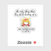 Not To Be King Classic Aufkleber (Blatt)