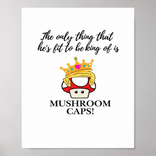 Not To Be King Classic Poster (Vorne)