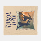 "Not Today" Arya Stark Vs. Der Nachtkönig Fleecedecke (Vorderseite (Horizontal))