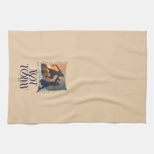 "Not Today" Arya Stark Vs. Der Nachtkönig Geschirrtuch (Horizontal)