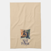"Not Today" Arya Stark Vs. Der Nachtkönig Geschirrtuch (Vertikal)
