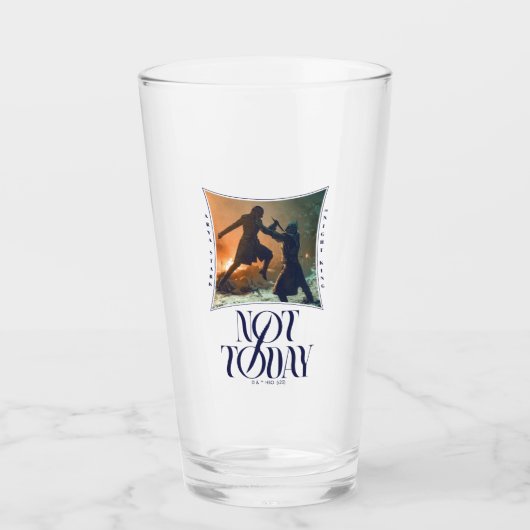 "Not Today" Arya Stark Vs. Der Nachtkönig Glas (Vorderseite)