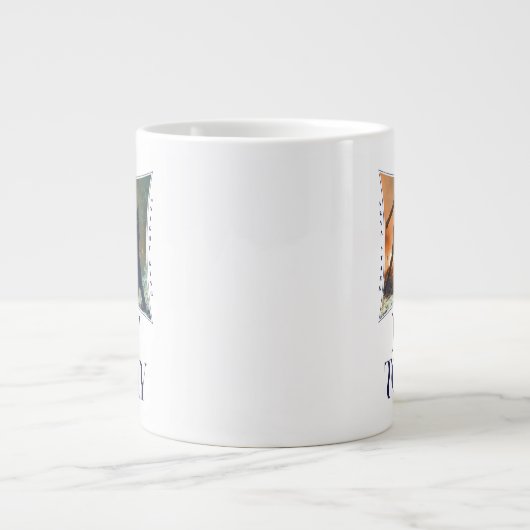 "Not Today" Arya Stark Vs. Der Nachtkönig Jumbo-Tasse (Vorderseite)