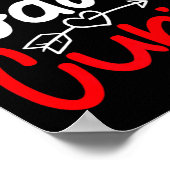 Not Today Cud Valentines Humor Anti Sarcastic Va Poster (Ecke)