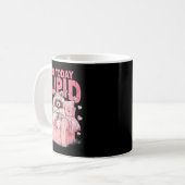 Not Today Cupid, Sarcastic Raccoon Valentines  Kaffeetasse (Vorderseite Links)