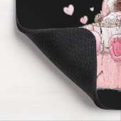 Not Today Cupid, Sarcastic Raccoon Valentines Mousepad (Ecke)