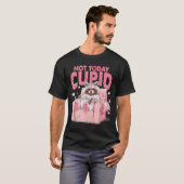 Not Today Cupid, Sarcastic Raccoon Valentines  T-Shirt (Vorne ganz)