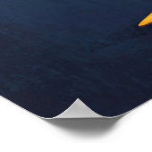 Not Today Duck – Funny Cartoon Character Art Poster (Ecke)