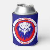 Not Today Fascist – Patriotic Eagle Can Cooler Dosenkühler (Kanne Vorderseite)
