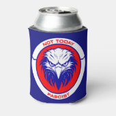 Not Today Fascist – Patriotic Eagle Can Cooler Dosenkühler (Kanne Rückseite)