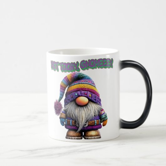 Not Today Gnomeey-Christmas Gnome Verwandlungstasse (Rechts)
