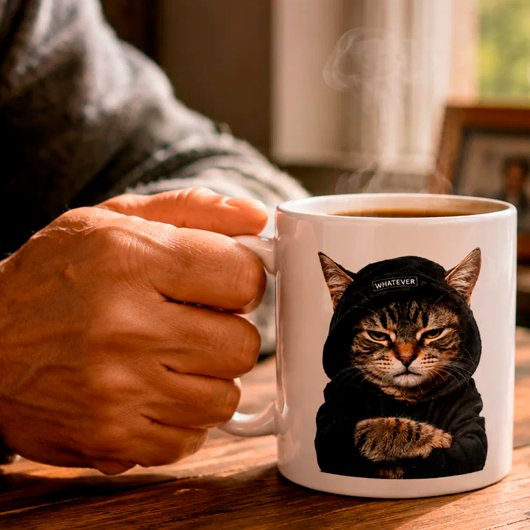 Not Today, Human – Funny Grumpy Cat Kaffeetasse