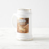 Not Today Human Grumpy Cat Mug | Lazy Cat Funny Bierglas (Vorderseite Links)