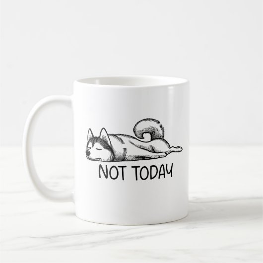 not today kaffeetasse (Links)