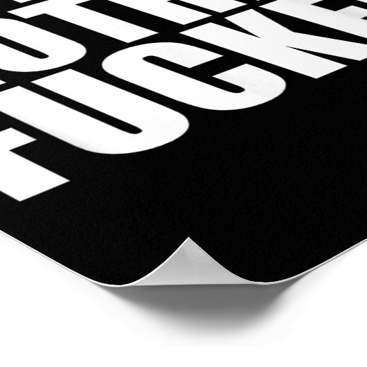 Not Today Mother Forer - Werful Motivational State Poster (Ecke)