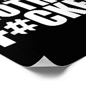 Not Today Mother Forer - Werful Motivational State Poster (Ecke)