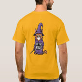 Not Today Muggle Cat T-Shirt - Funny Wizard Cat   (Rückseite)