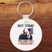 Not Today You Can't Kill Dom Trump 2024 Election  Schlüsselanhänger (Vorderseite)