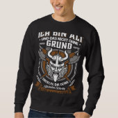 Not Ungrundlos Alt Viking & Walhalla Sweatshirt (Vorderseite)