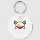 Not Working From Anywhere Funny Hammock 2025 Schlüsselanhänger (Vorderseite)