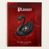 Not Your Average Swan – Spikes, Skulls & Sass. Planer (Vorderseite)