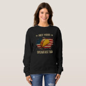 Not Your Breakfast Taco We Are Not Tacos Tacos Am Sweatshirt (Vorne ganz)