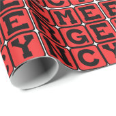 Not, Zeit ist das Wesentliche Geschenkpapier (Rolleneckpunkt)