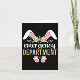Notabteilung Bunny Emergency Room Krankenversicher Karte