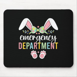 Notabteilung Bunny Emergency Room Krankenversicher Mousepad