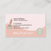 Notar-Agent für mobile Geräte Visitenkarte (Rückseite)