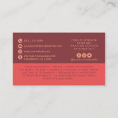 Notar-Agent für Notar-Foto Visitenkarte (Rückseite)