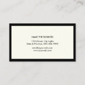 Notar Agent Signing Consultant Broker Visitenkarte (Rückseite)