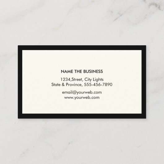 Notar Agent Signing Consultant Broker Visitenkarte (Rückseite)