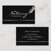 Notar-Agent Visitenkarte (Vorne/Hinten)