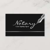 Notar-Agent Visitenkarte (Vorderseite)