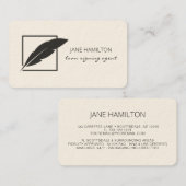 Notar-Agent Visitenkarte (Vorne/Hinten)