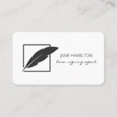 Notar-Agent Visitenkarte (Vorderseite)