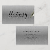 Notar-Agent Visitenkarte (Vorne/Hinten)