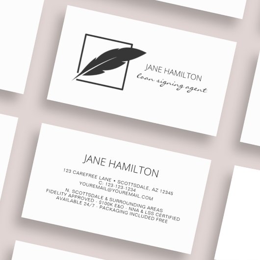 Notar-Agent Visitenkarte