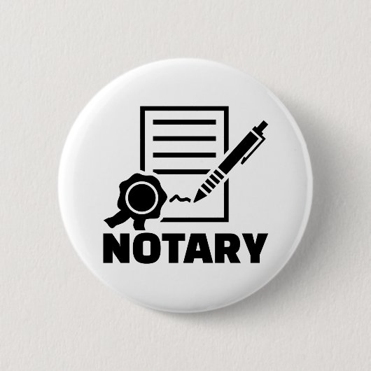Notar Button (Vorderseite)