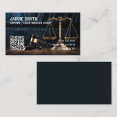 Notar Custom QR Visitenkarte (Vorne/Hinten)