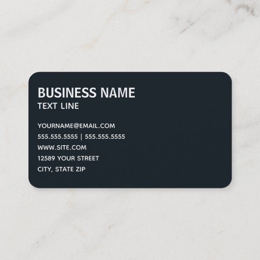 Notar Custom QR Visitenkarte (Rückseite)