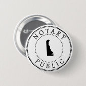 Notar Delaware Public Button (Vorne & Hinten)