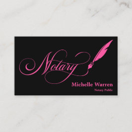 Notar Federleihe Unterzeichnung türkisfarben Gesch Visitenkarte