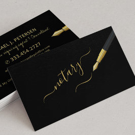 Notar für Notare, Agent, Notar Visitenkarte