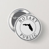 Notar in Florida Button (Vorne & Hinten)